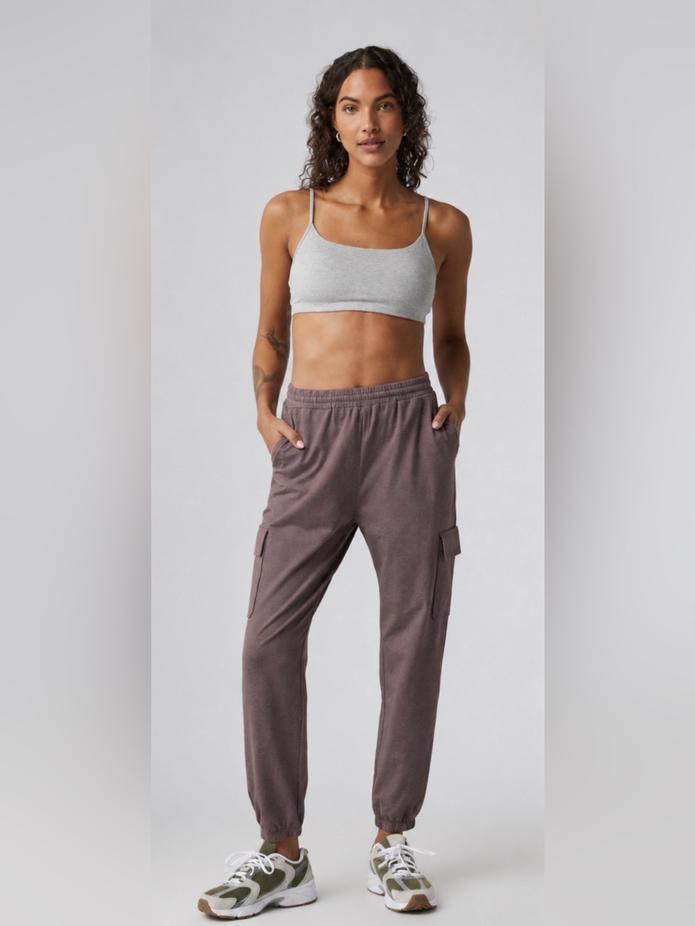 Vuori Hazel Heather Cargo Joggers | XS | Performance Lounge Pants